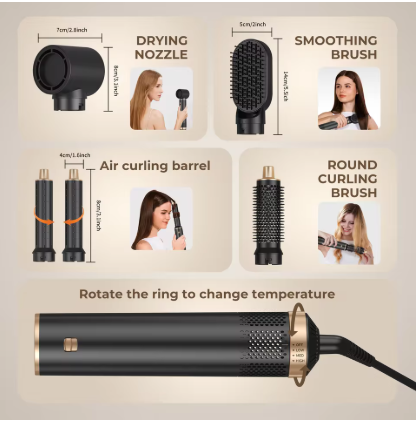 Brosse Coiffante 5 en 1