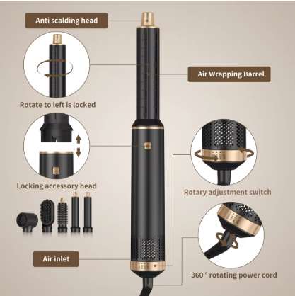 Brosse Coiffante 5 en 1